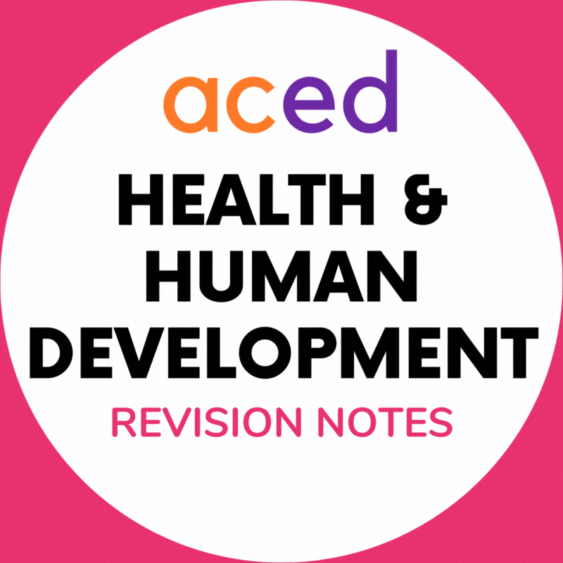 Units 3&4 Health and Human Development Exam Revision Notes 2025