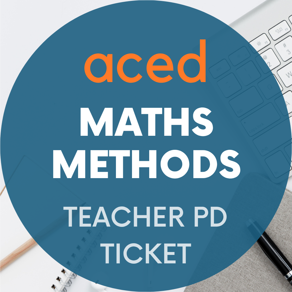 Units 3&4 Maths Methods Exam Revision Lecture 2026: 20th September, 4–7pm
