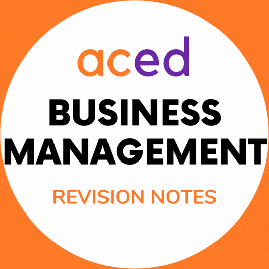 Units 3&4 Business Management Exam Revision Notes 2025