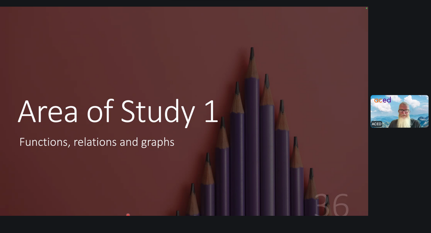 Units 3&4 Maths Methods Exam Revision Lecture 2026: 20th September, 4–7pm