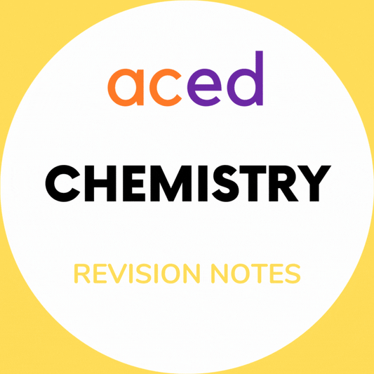 Units 3&4 Chemistry Exam Revision Notes 2025