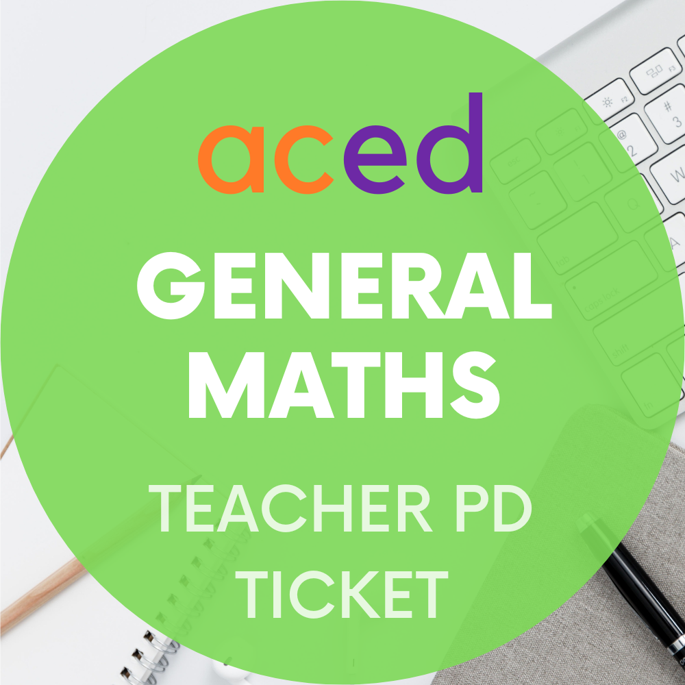 Units 3&4 General Maths Exam Revision Lecture 2026: 27th September, 9am–12pm