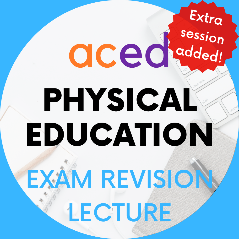 Units 3&4 Physical Education Exam Revision Lecture 2026: 25th October, 4–7pm